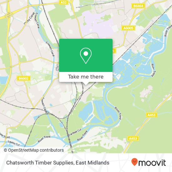 Chatsworth Timber Supplies map