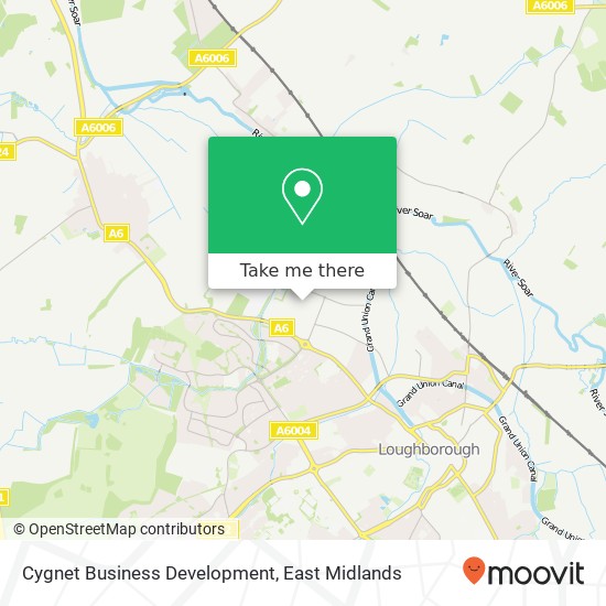 Cygnet Business Development map