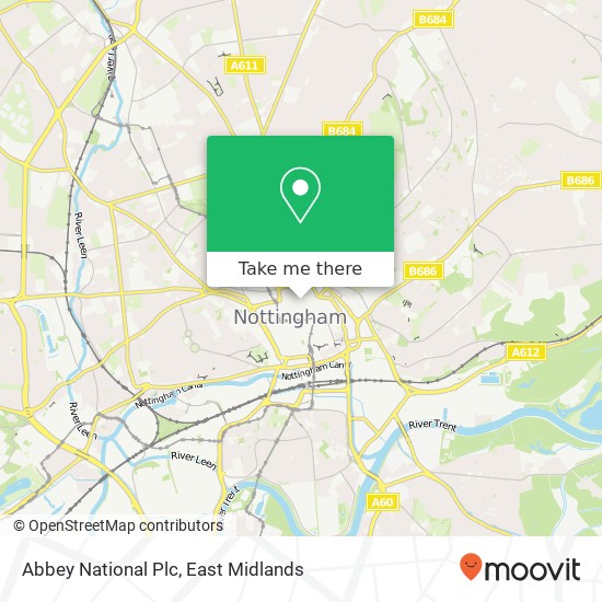 Abbey National Plc map