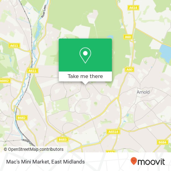 Mac's Mini Market map
