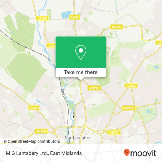 M G Lantsbery Ltd. map