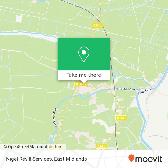 Nigel Revill Services map