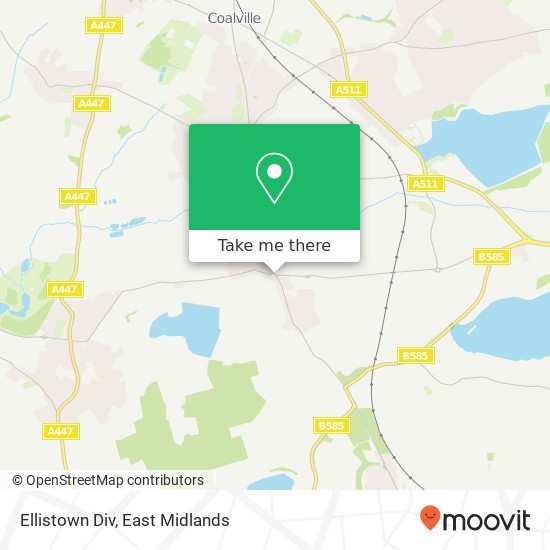 Ellistown Div map