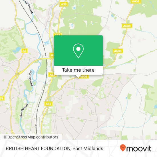 BRITISH HEART FOUNDATION map