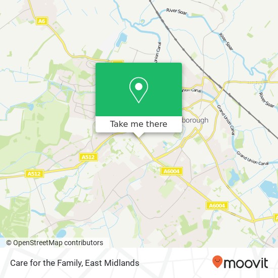 Care for the Family map