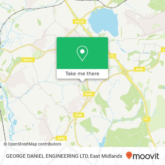 GEORGE DANIEL ENGINEERING LTD map