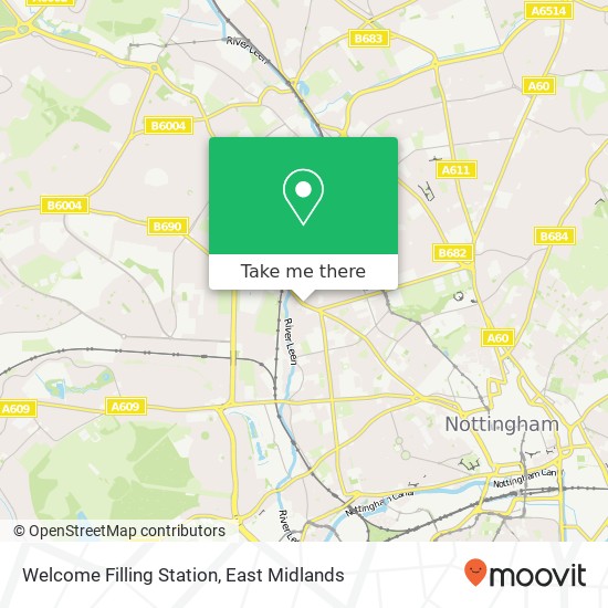 Welcome Filling Station map