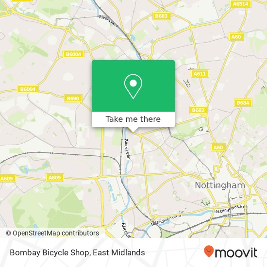 Bombay Bicycle Shop map