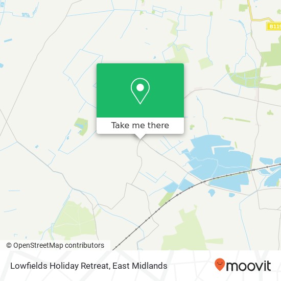 Lowfields Holiday Retreat map