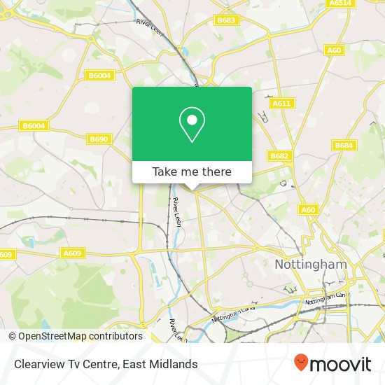 Clearview Tv Centre map