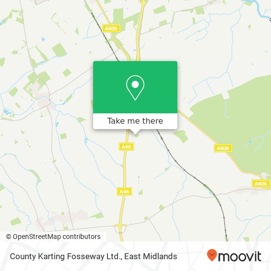 County Karting Fosseway Ltd. map