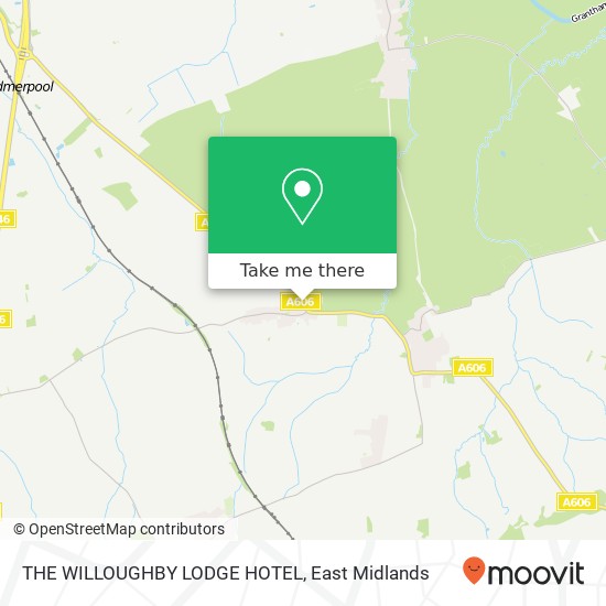 THE WILLOUGHBY LODGE HOTEL map