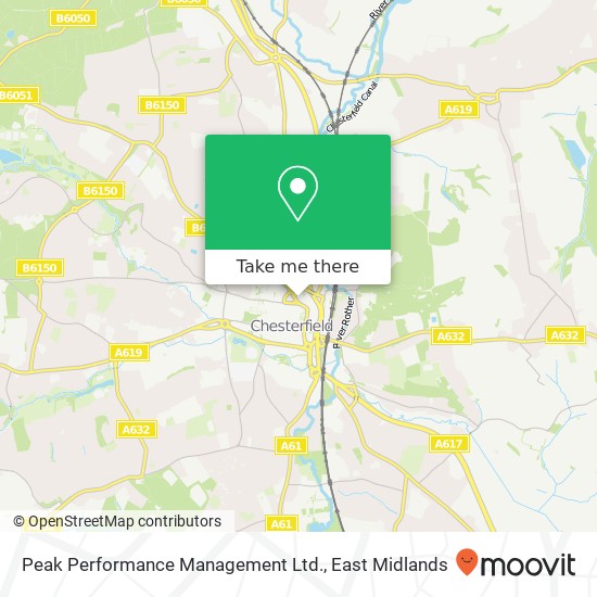Peak Performance Management Ltd. map