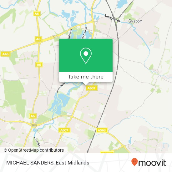 MICHAEL SANDERS map