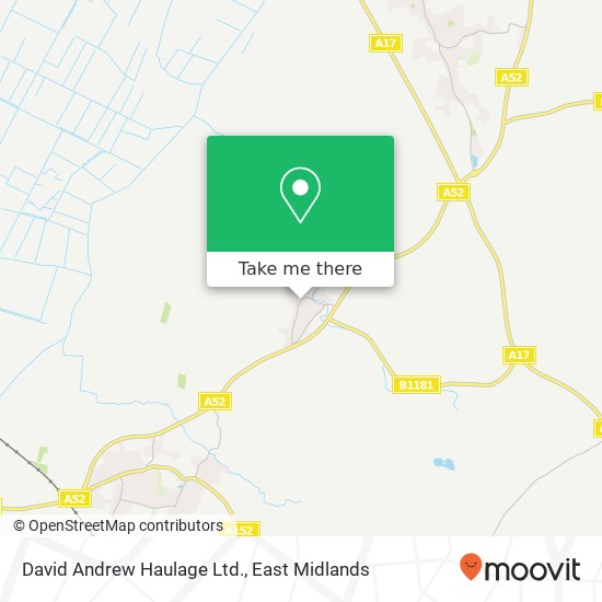 David Andrew Haulage Ltd. map