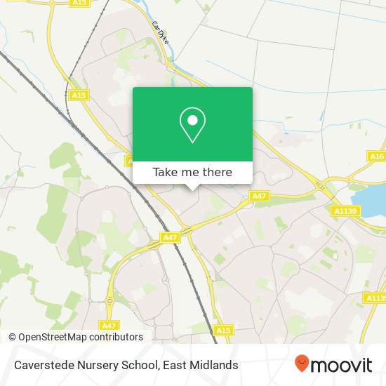 Caverstede Nursery School map