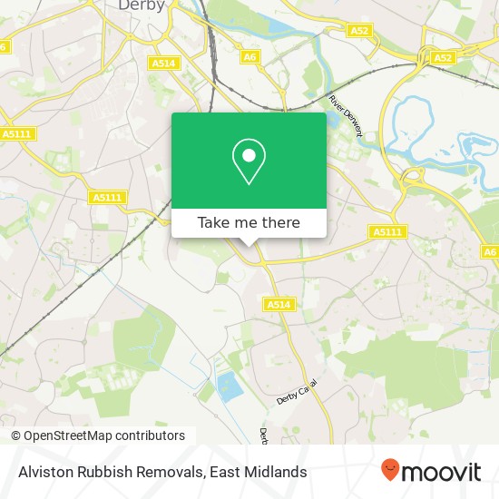 Alviston Rubbish Removals map