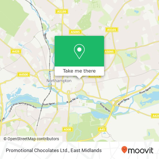 Promotional Chocolates Ltd. map