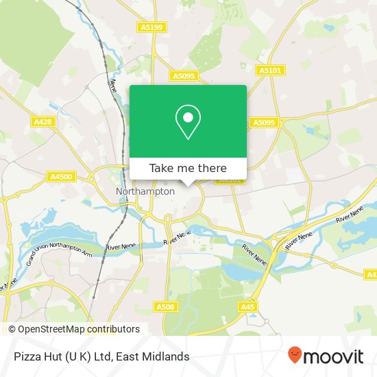 Pizza Hut (U K) Ltd map
