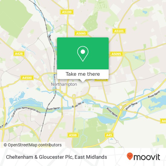 Cheltenham & Gloucester Plc map