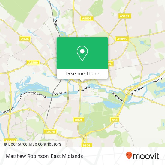 Matthew Robinson map