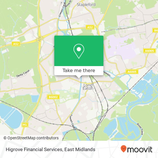 Higrove Financial Services map