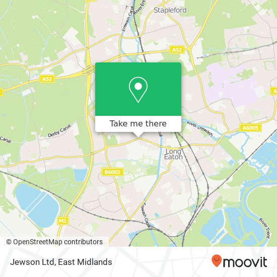 Jewson Ltd map