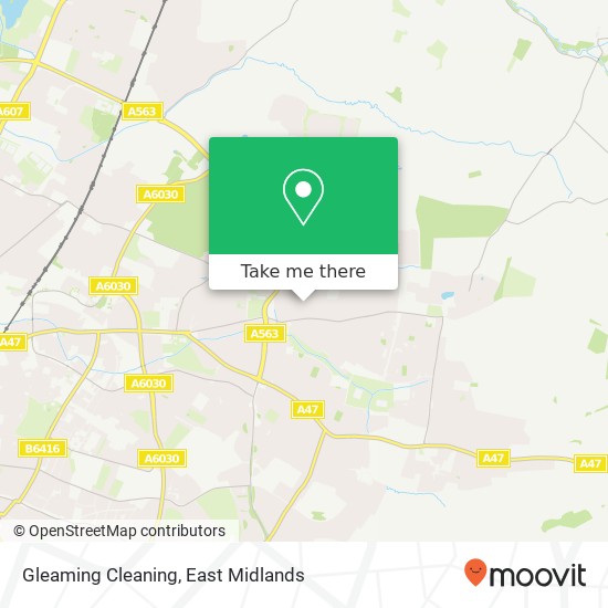 Gleaming Cleaning map