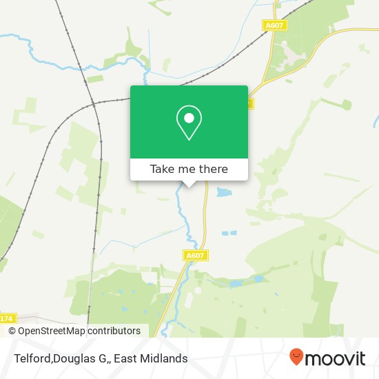 Telford,Douglas G, map