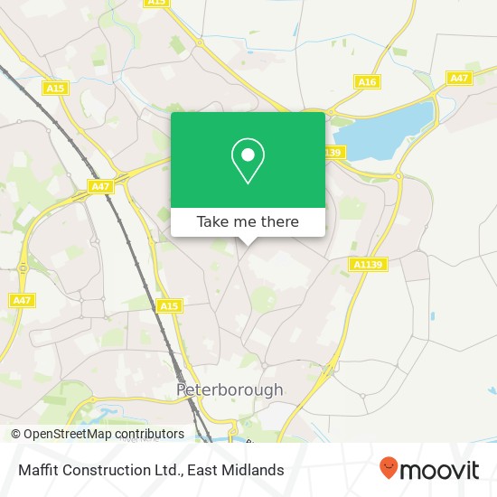 Maffit Construction Ltd. map