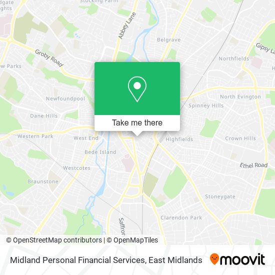 Midland Personal Financial Services map