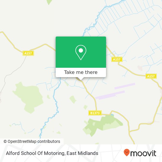 Alford School Of Motoring map