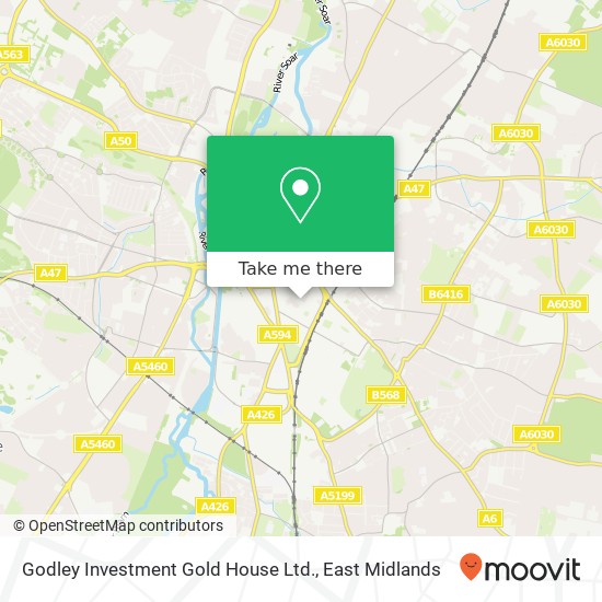 Godley Investment Gold House Ltd. map