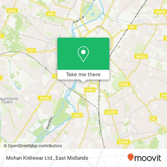 Mohan Knitwear Ltd. map