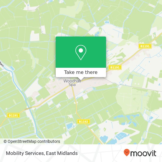 Mobility Services map