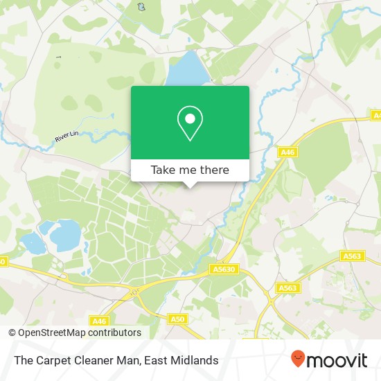 The Carpet Cleaner Man map
