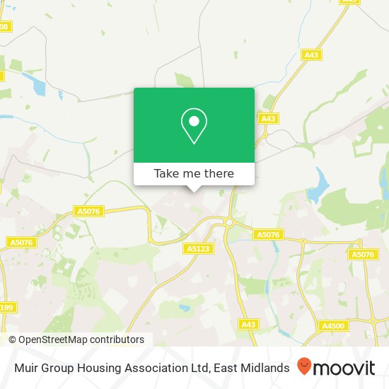 Muir Group Housing Association Ltd map