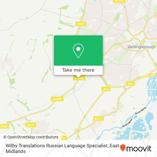 Wilby Translations Russian Language Specialist map