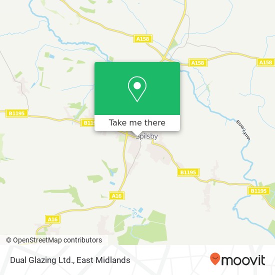 Dual Glazing Ltd. map