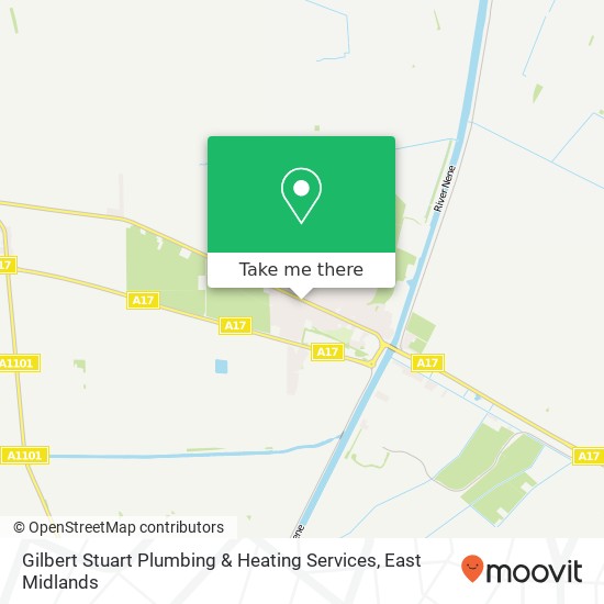 Gilbert Stuart Plumbing & Heating Services map