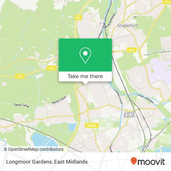 Longmoor Gardens map