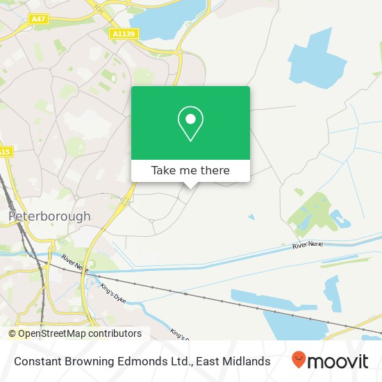 Constant Browning Edmonds Ltd. map