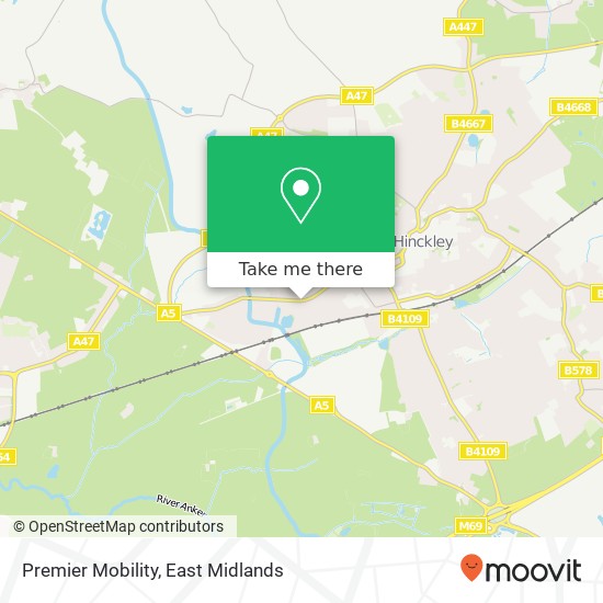 Premier Mobility map