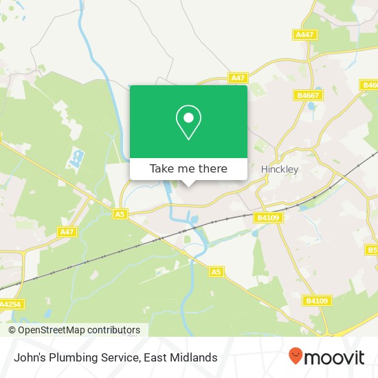 John's Plumbing Service map