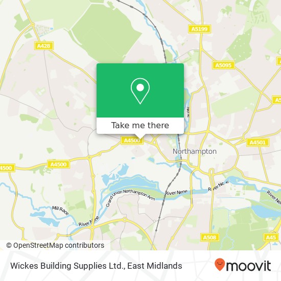 Wickes Building Supplies Ltd. map