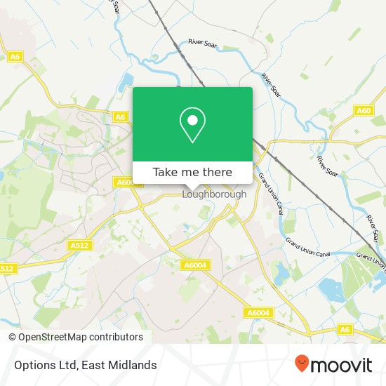 Options Ltd map