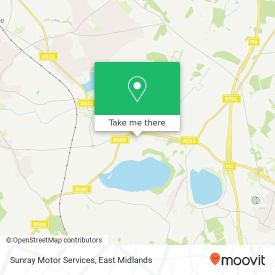 Sunray Motor Services map