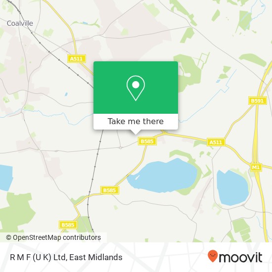 R M F (U K) Ltd map