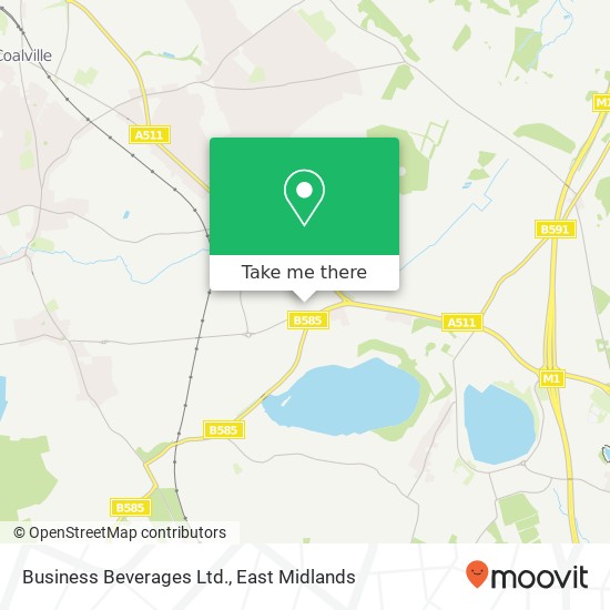 Business Beverages Ltd. map