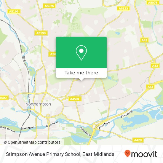 Stimpson Avenue Primary School map